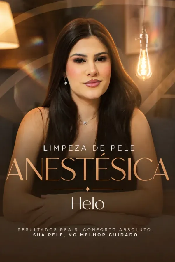 Capa do curso Limpeza de Pele Anestésica, com Helo